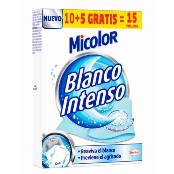 Lingettes Micolor Blanchi (15 pcs) (Reconditionné A+)