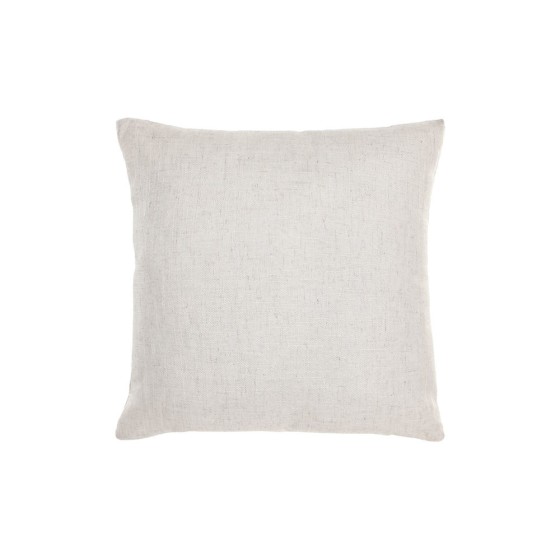 Coussin DKD Home Decor Crème Polyester (45 x 10 x 45 cm)