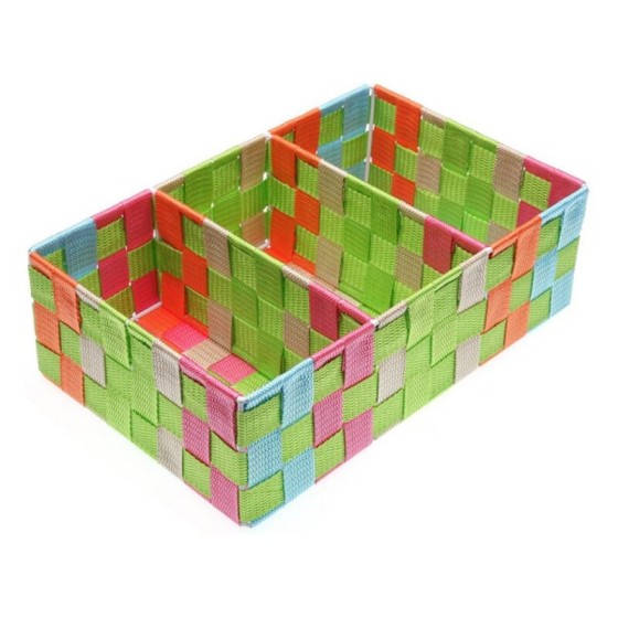 Panier Multi-usages 3 Compartiments Multicouleur