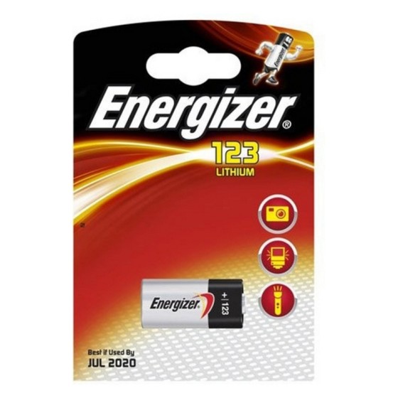 Batteries Energizer Lithium Photo EL123 (1 pcs)