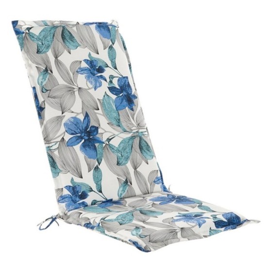 Coussin de chaise DKD Home Decor Fleur (50 x 5 x 125 cm)