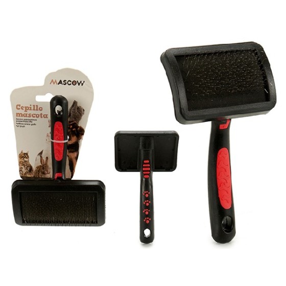 Brosse Moyen Noir/Rouge...