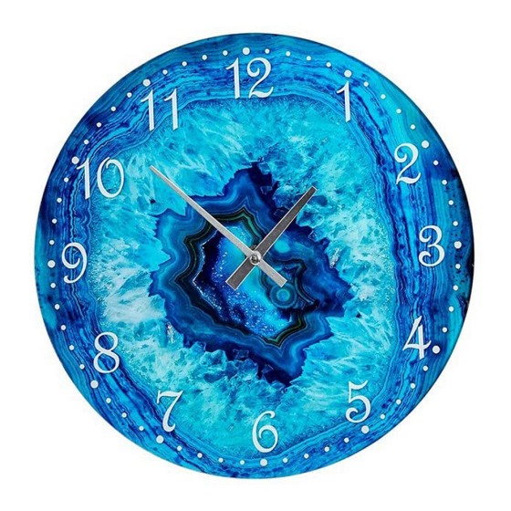 Horloge Murale Turquoise...