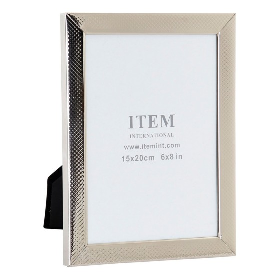 Cadre photo DKD Home Decor Métal Traditionnel (15 x 20 cm)