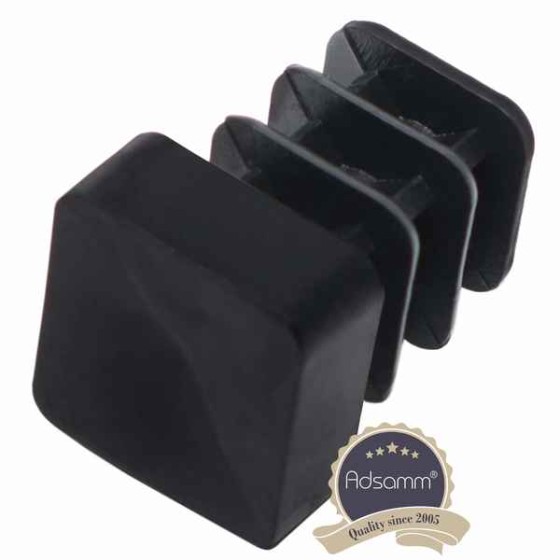 Bouchons pour pieds de meuble Noir (Reconditionné D)