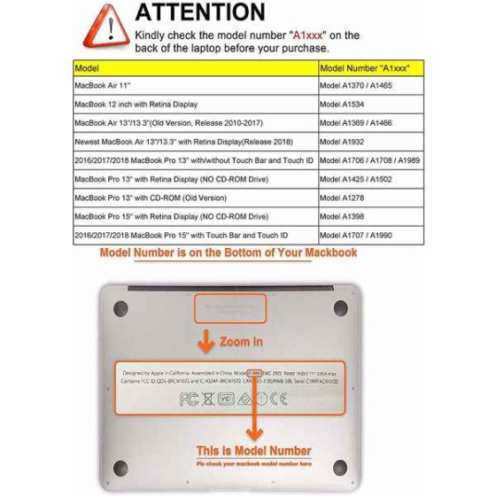 Housse d'ordinateur portable MacBook Air (Reconditionné B)