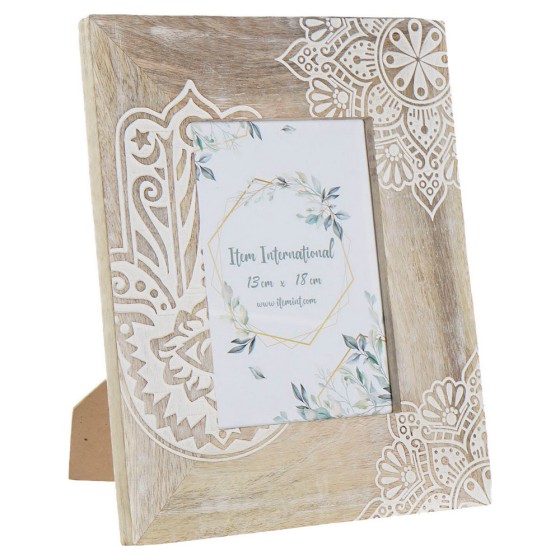 Cadre photo DKD Home Decor Bois de manguier Indien (23 x 2 x 28 cm)