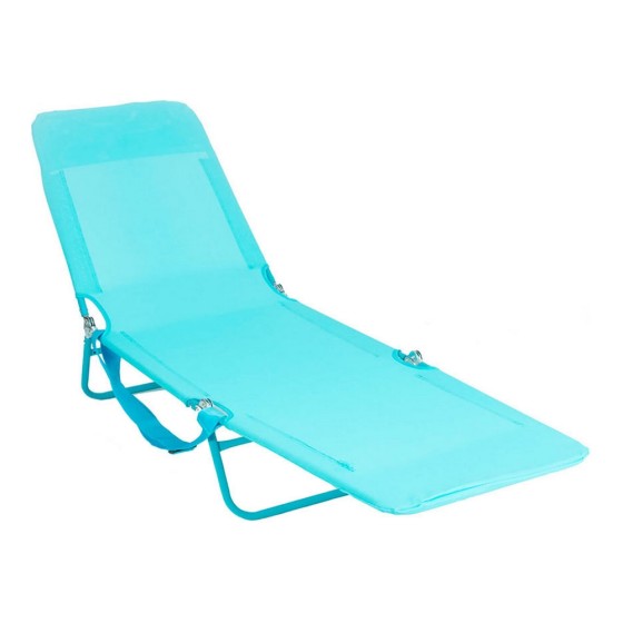 Chaise longue Bleu clair...
