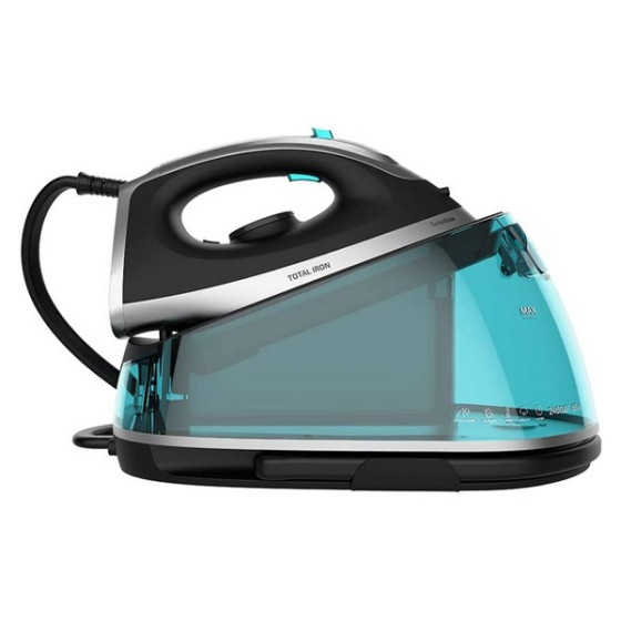 Fer à repasser générateur de vapeur Cecotec Total Iron 7000 Steam Pro 6 bar 135 g/min 2400W Noir