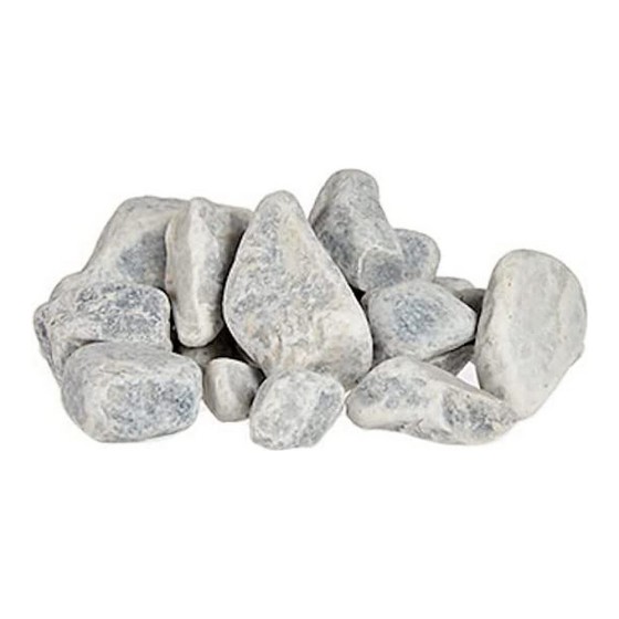 Lot de pierres Pierre Gris clair (2kg)