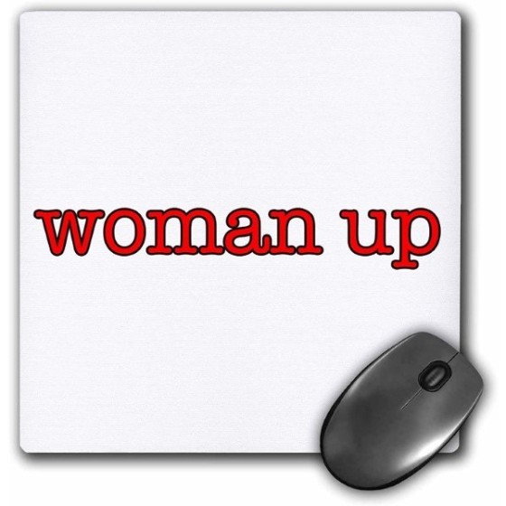 Tapis de souris Woman Up (20 x 20 cm) (Reconditionné A+)