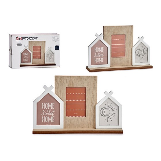 Cadre photo Houses Triple (7 x 24 x 38 cm)