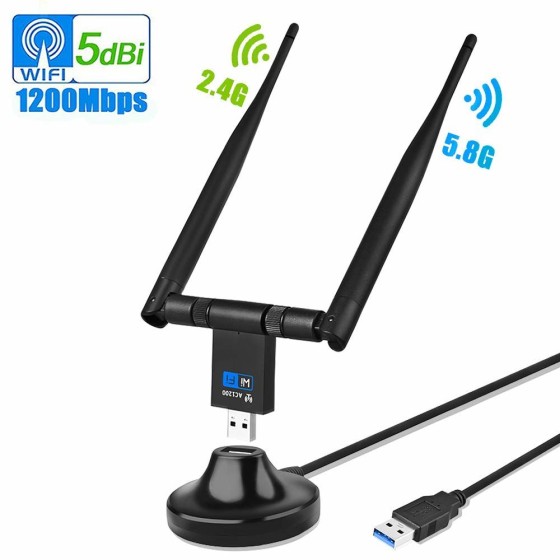 Adapteur réseau Yotame Wi-Fi 5,8 Ghz / 2,4 Ghz (Reconditionné A+)