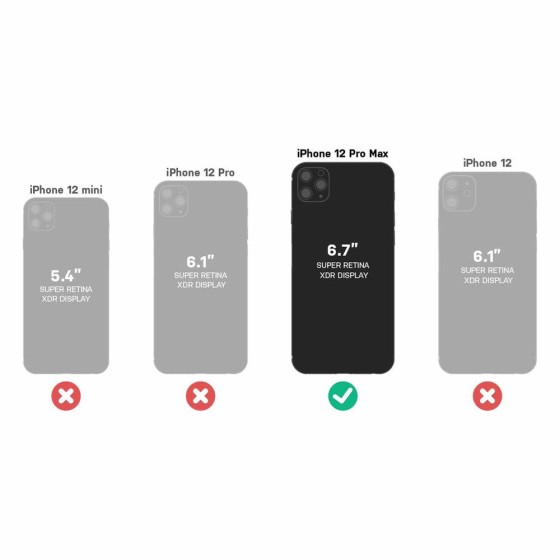 Protection pour téléphone portable Otterbox iPhone 12 Pro Max (Reconditionné C)