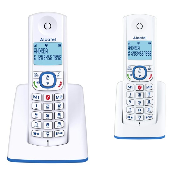 Téléphone fixe Alcatel Alcatel F530 Duo FR BLU Blanc (Reconditionné A)