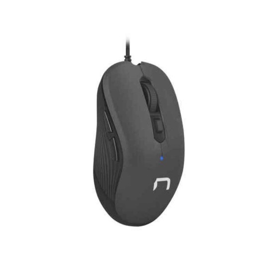 Souris avec Câble et Capteur Optique Natec DRAKE 3200 DPI Noir