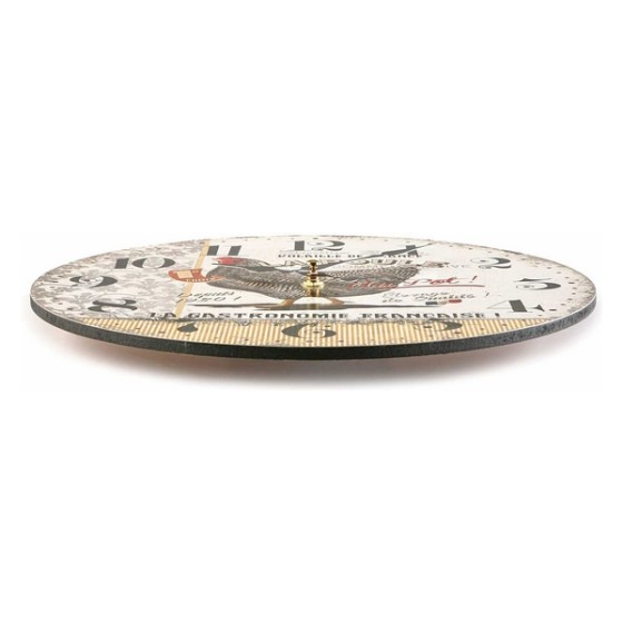 Horloge Murale Gallina Plastique (5 x 28 x 28 cm)