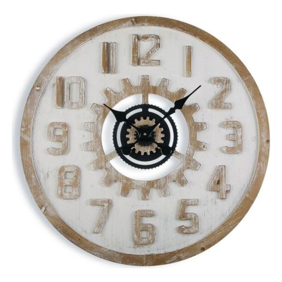 Horloge Murale Bois MDF (70 x 6 x 70 cm)