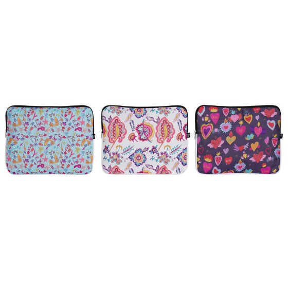 Étui pour iPad DKD Home Decor Polyester (3 pcs)