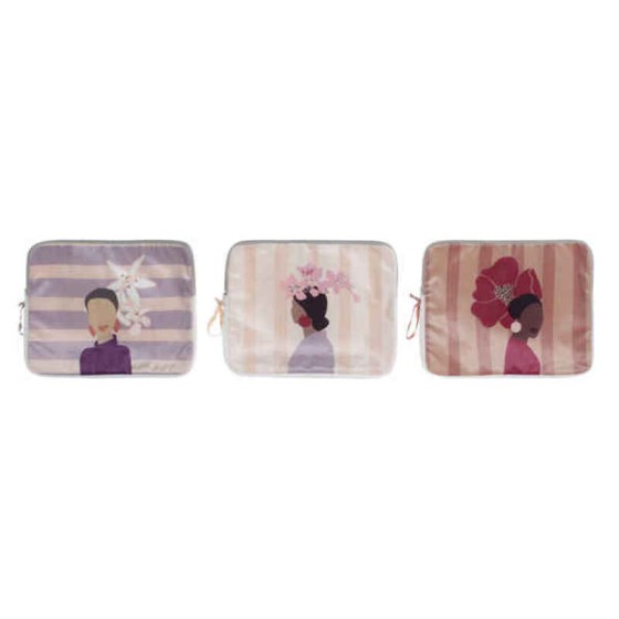 Étui pour iPad DKD Home Decor Polyester (3 pcs)