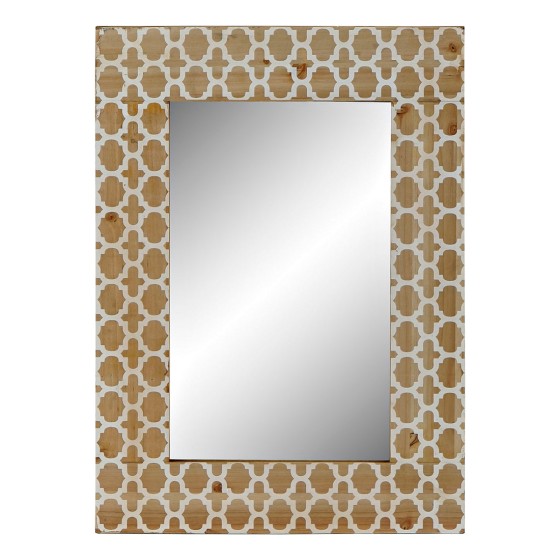 Miroir mural DKD Home Decor Bois MDF (50 x 2 x 70 cm)