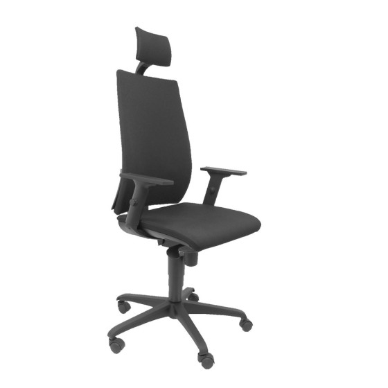 Chaise de Bureau Almendros P&C LI840CT Noir Polyamide