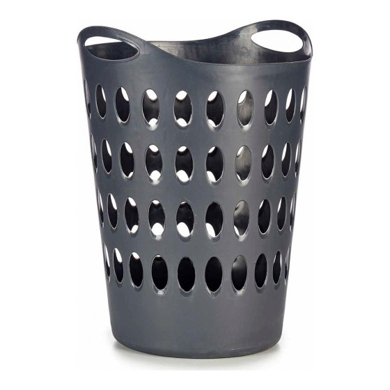 Panier à linge Anthracite Plastique 50 L (40 x 57 x 42 cm)