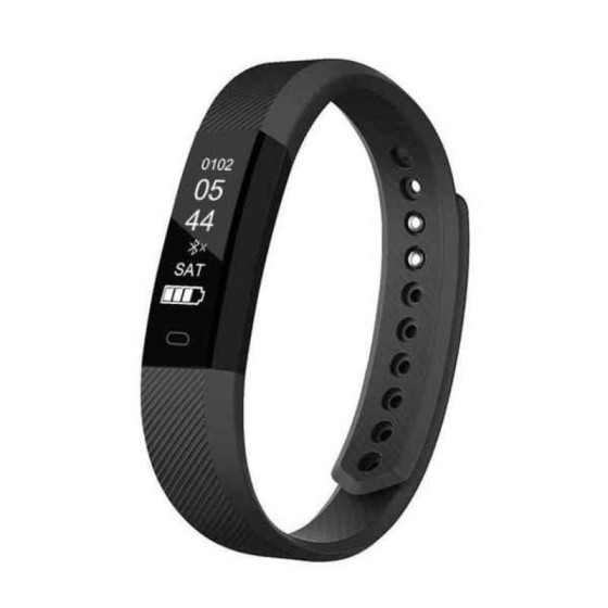 Bracelet d'activités Denver Electronics BFH-15 0,87" 50 mAh Noir