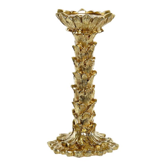 Bougie DKD Home Decor Résine (13 x 13 x 26 cm)