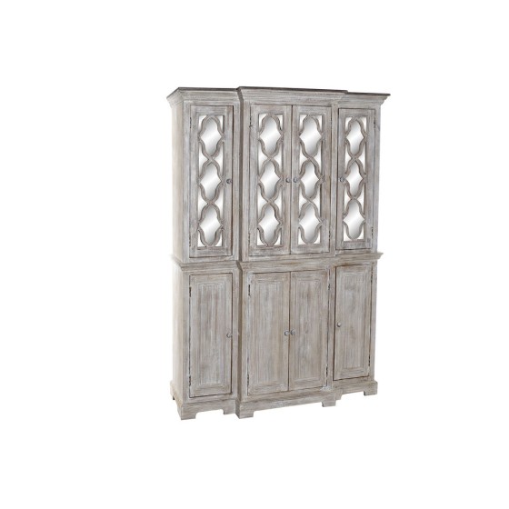 Présentoir DKD Home Decor Verre Bois de manguier (152 x 51 x 216 cm)