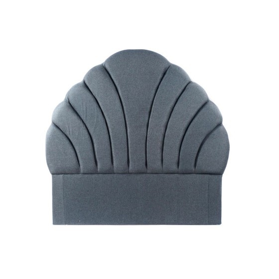 Tête de lit DKD Home Decor Bleu Polyester Bois MDF (162 x 5 x 162 cm)