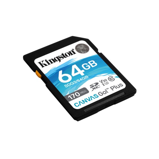 Carte Mémoire SD Kingston SDG3/64GB            64GB