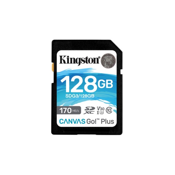 Carte Mémoire SD Kingston SDG3/128GB           128GB