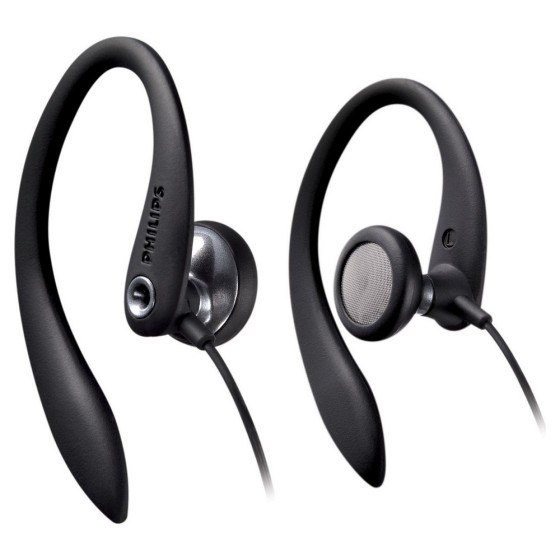 Écouteurs sport Philips 100 mW (3.5 mm) Noir