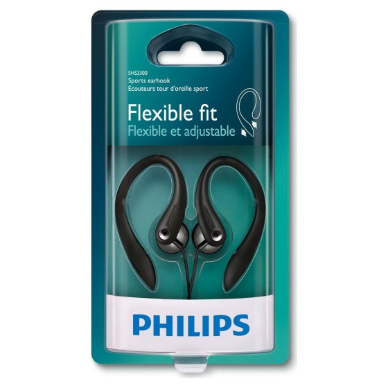 Écouteurs sport Philips 100 mW (3.5 mm) Noir