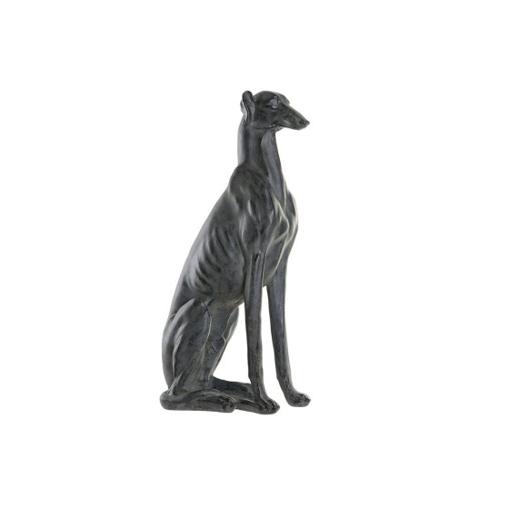Figurine Décorative DKD Home Decor Fibre de Verre Chien (39 x 25 x 76 cm)