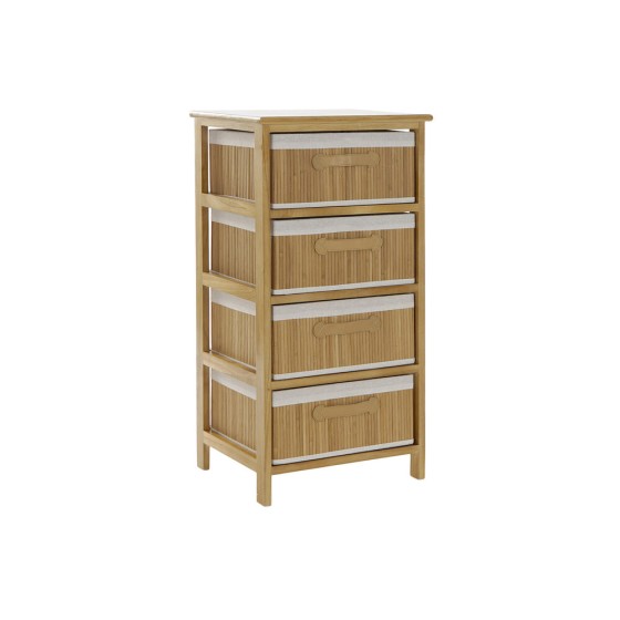 Caisson à Tiroirs DKD Home Decor Bambou Bois de paulownia (42 x 32 x 81 cm)