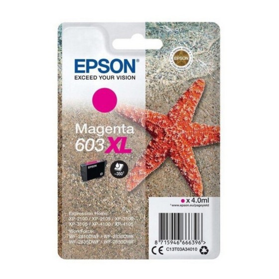 Cartouche d'Encre Compatible Epson 603XL 4 ml