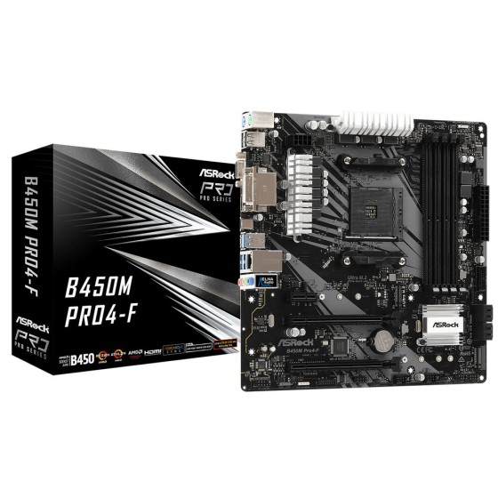Carte Mère ASRock B450M...