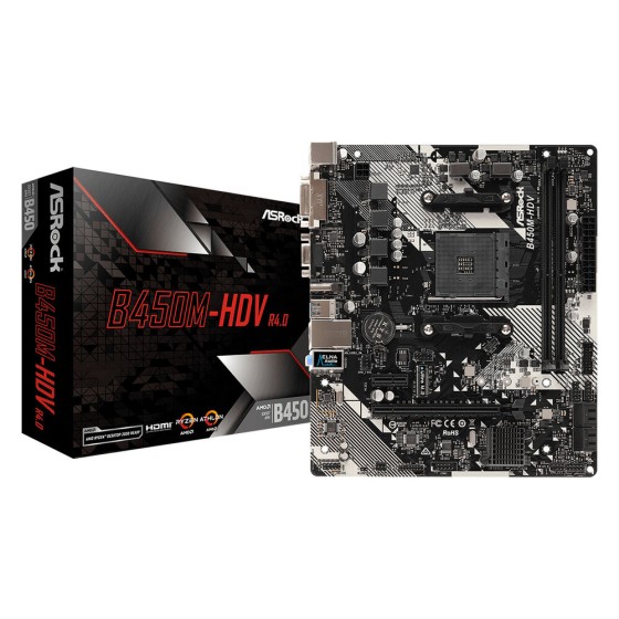 Carte Mère ASRock B450M-HDV...