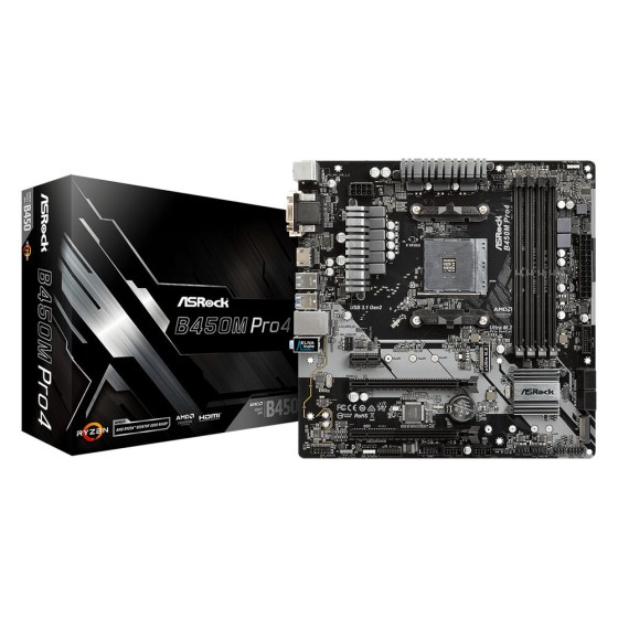 Carte Mère ASRock B450M...